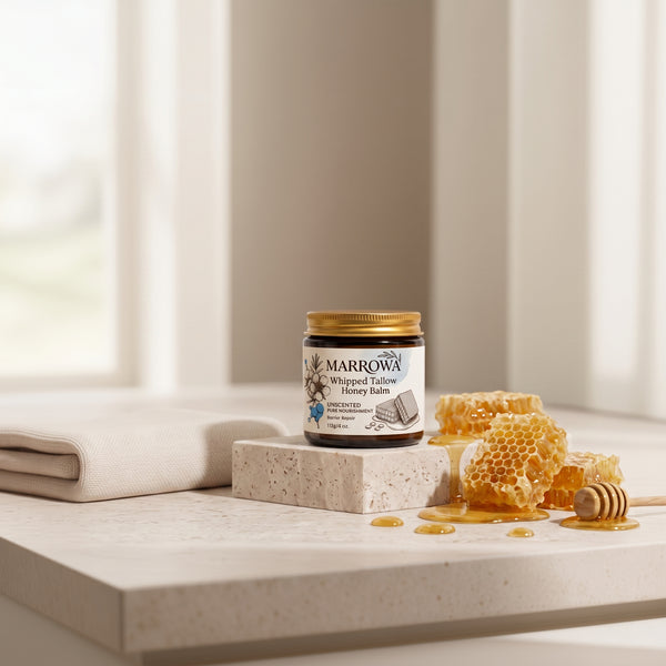 The Whipped Tallow & Raw Honey Balm